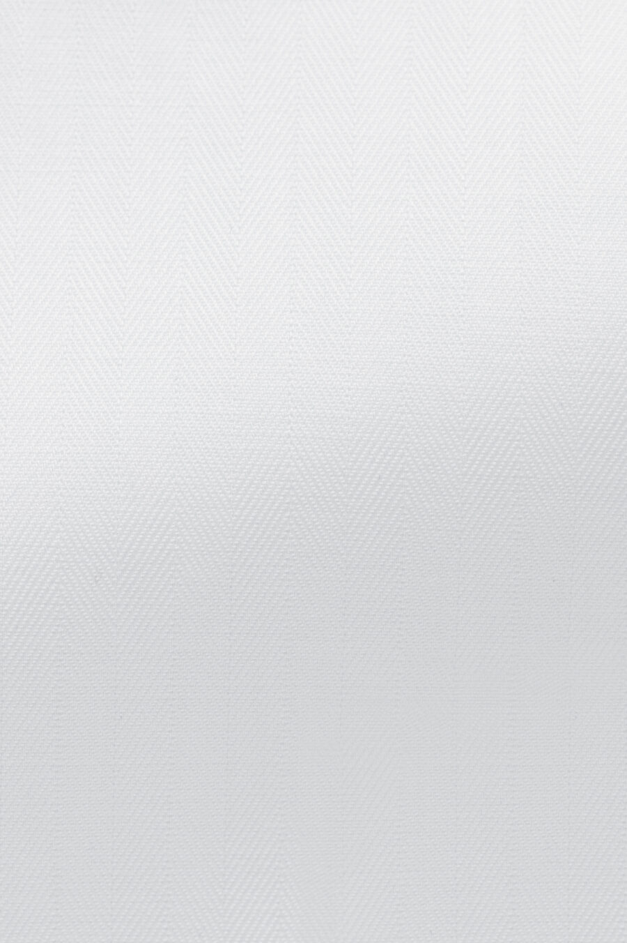 White cotton herringbone