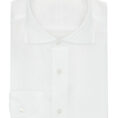 White cotton herringbone