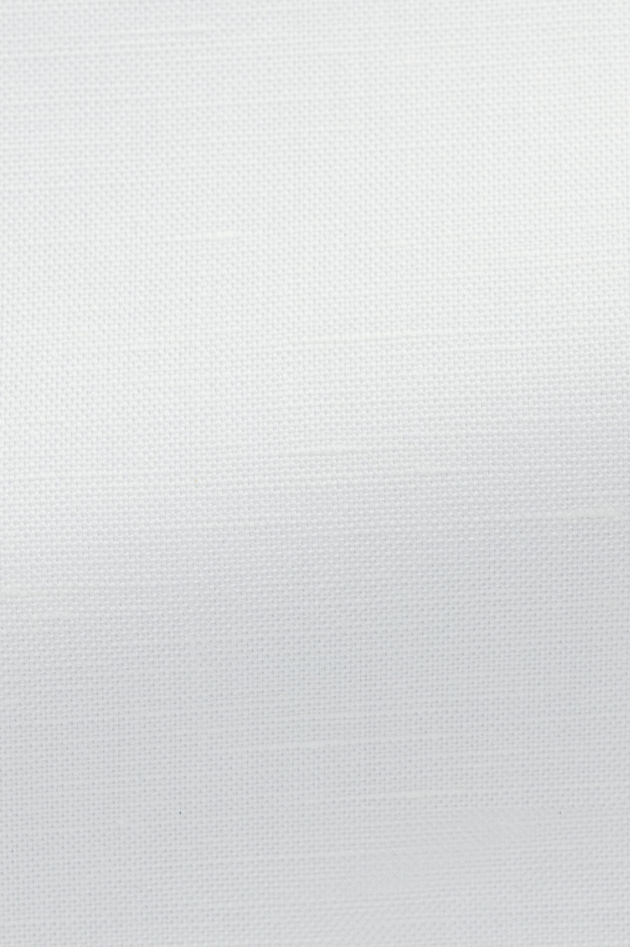 White cotton-linen chambray