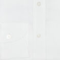 White cotton-linen chambray