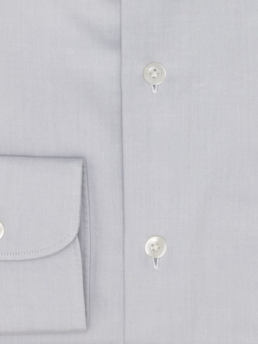 Light grey cotton fine sateen