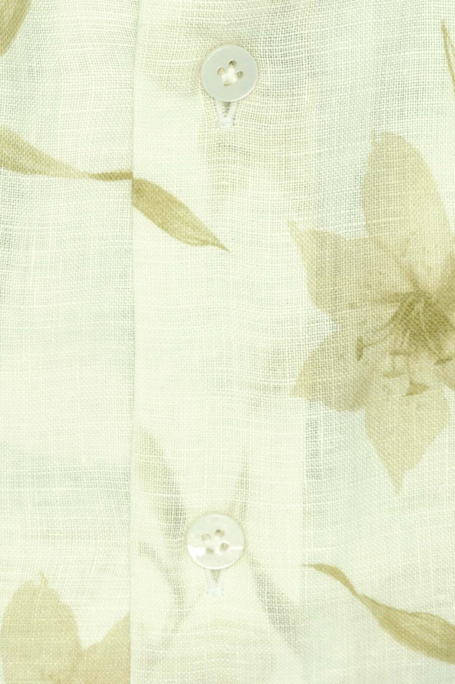 White linen with sand lilies
