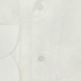 White linen with tonal paradise print