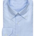 Blue natural stretch cotton microstructure