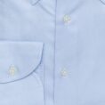 Blue natural stretch cotton microstructure
