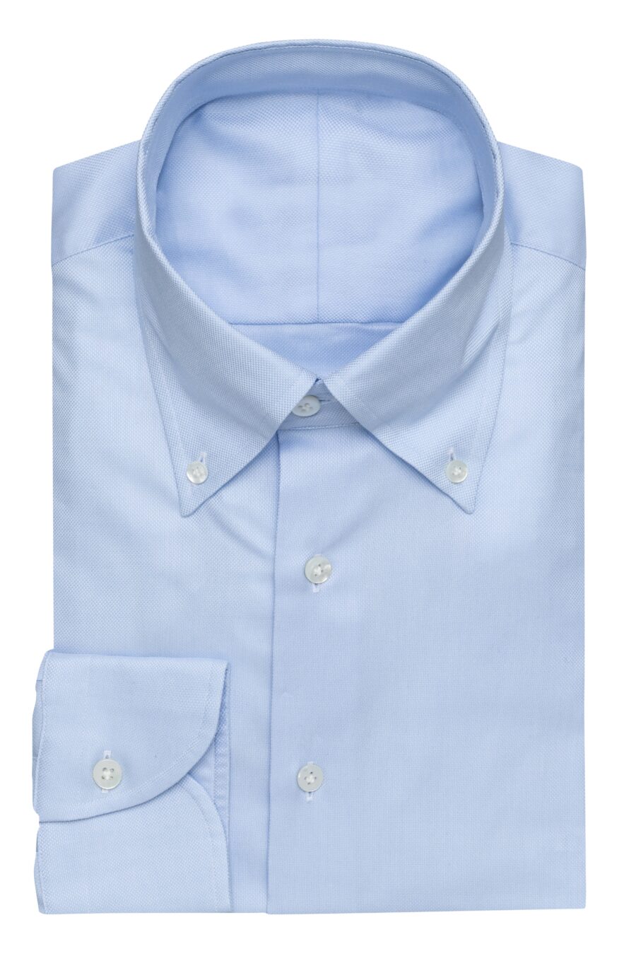 Blue natural stretch cotton microstructure
