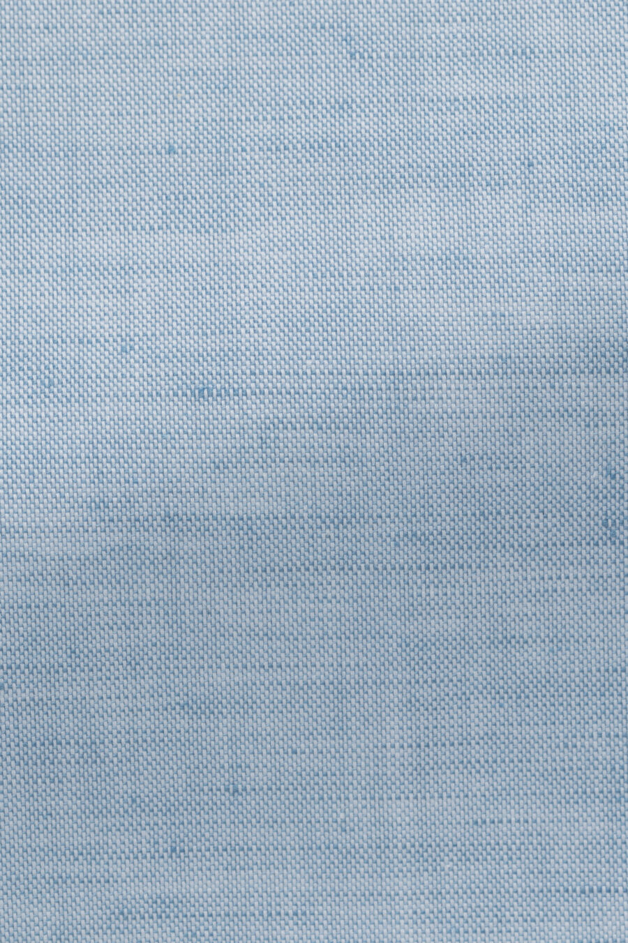 Blue cotton-linen chambray
