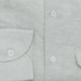 Sage cotton-linen chambray